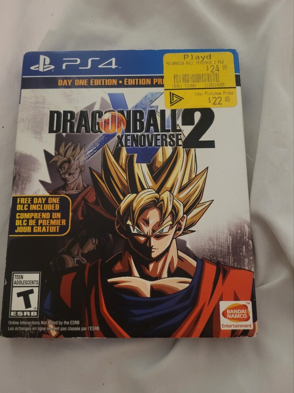 Dragon Ball Xenoverse 2 - Day One Edition (Black, Yellow) - PS4